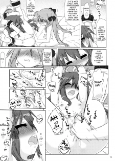 (C77) [CELTRANCE (Kogaku Kazuya)] Ijiwaru Kagami. Ijirare Konata. | Meanie Kagami. Teased Konata. (Lucky Star) [English] [The Chrysanthemum Translations] - page 19