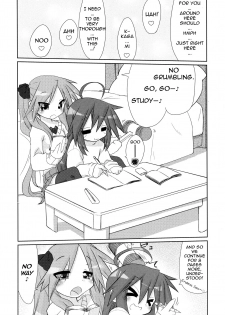 (C77) [CELTRANCE (Kogaku Kazuya)] Ijiwaru Kagami. Ijirare Konata. | Meanie Kagami. Teased Konata. (Lucky Star) [English] [The Chrysanthemum Translations] - page 27