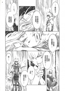 (Sennen Battle in Osaka 5) [Sorairo Monochrome (tokiwa seven)] STARLESS RAINY NIGHT (Yu-Gi-Oh! 5D's) [Chinese] - page 4