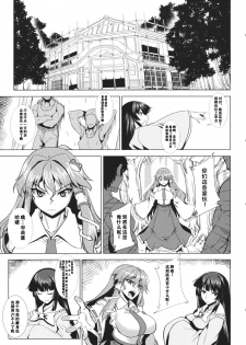 (Reitaisai 10) [Avion Village (Johnny)] Shigyaku Gensoukyou Shuushou -Kochiya Sanae- (Touhou Project) [Chinese] [荷包汉化] - page 4