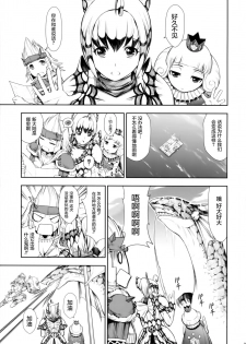 (C94) [Yokohama Junky (Makari Tohru)] Solo Hunter no Seitai WORLD (Monster Hunter) [Chinese] [屏幕髒了漢化組] - page 7