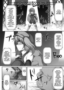 (Kouroumu 9) [Stapspats (Hisui)] Gensoukyou Futanari Chinpo Wrestling 3 - Kamen Ningyou Tsukai A VS Devil Nitori (Touhou Project) [English] [robypoo] - page 6