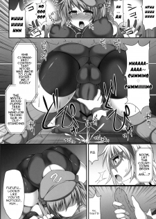 (Kouroumu 9) [Stapspats (Hisui)] Gensoukyou Futanari Chinpo Wrestling 3 - Kamen Ningyou Tsukai A VS Devil Nitori (Touhou Project) [English] [robypoo] - page 10