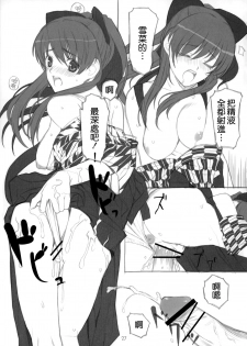 (C80) [Lily Lily Rose (Mibu Natsuki)] Yuki no You ni Furishikiru Kanojo no Tame ni (WHITE ALBUM 2) [Chinese] [無邪気漢化組雪碧分部] - page 25