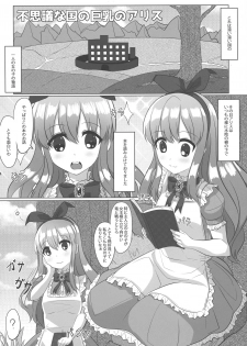 (COMITIA124) [Oppai Renmei Kantai (YOM)] Fushigi na Kuni no Kyonyuu no Alice - page 4