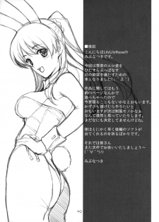 (C80) [Lily Lily Rose (Mibu Natsuki)] Yuki no You ni Furishikiru Kanojo no Tame ni (WHITE ALBUM 2) - page 40