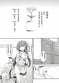 (C94) [Kurokami Studio S (Mukouhara Shiryu)] Joutou Houyou Plumeria (Kantai Collection -KanColle-) [Chinese] [如月響子汉化组] - page 3