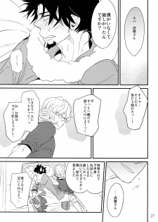 (C90) [Isshou ni Ichido! (Mokkori)] T&B Re-CRUSH!3 (TIGER & BUNNY) - page 26