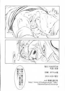 (COMIC1☆13) [FAKESTAR (Miharu)] UJ vol. 2 (Monster Hunter World) - page 17