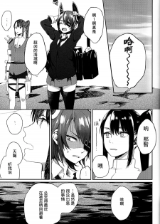 (C86) [ALSeTRO (Gyarin)] Kisama mo Onaji Kimochi darou? (Kantai Collection -KanColle-) [Chinese] [百合鎮守府藥廠漢化] - page 10
