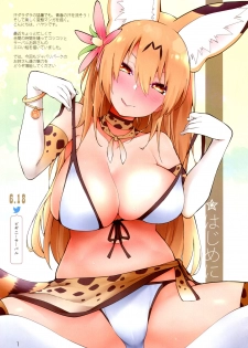 (C94) [Service Heaven (Hayashi)] Miwaku no Serval Nee-san 2 (Kemono Friends) - page 2