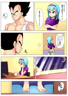 [Puranpuman] Bulma ga sabishi-sōna Vegeta o mite tsui nantonakuna hon (Dragon Ball Z) - page 9