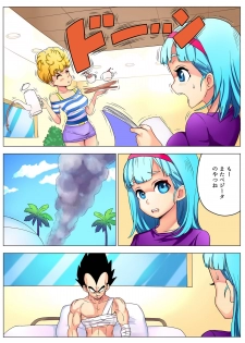 [Puranpuman] Bulma ga sabishi-sōna Vegeta o mite tsui nantonakuna hon (Dragon Ball Z) - page 8