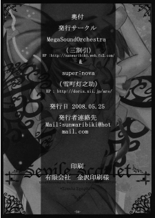 (Reitaisai 5) [MegaSoundOrchestra, super:nova (Sanwaribiki, Yukimachi Tounosuke)] Servile Scarlet (Touhou Project) - page 34