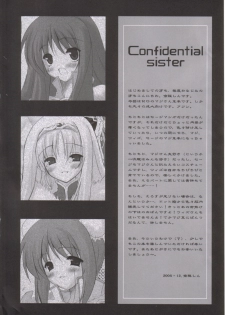 [INFINITY DRIVE (Kyougoku Shin)] Confidential Sister (Ragnarok Online) - page 3
