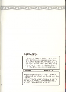 [Oshioki Wolf de Totsugeki Tacchi (Yuuki Mitsuru & Hashiba Maiko)] Megane tsu Musume hou e - page 2
