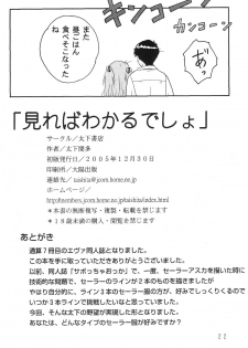(C69) [Taishita Shoten (Taishita Monda)] Mireba Wakaru desho (Neon Genesis Evangelion) - page 21