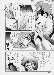 (C57) [Applecat, Titoseame (Potekoro, Konamilk)] MAIDEN CLASSIC - page 45