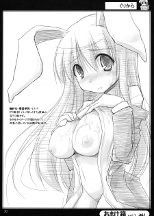 (Reitaisai 4) [Toybox (Jacky, Kurikara)] Satsuki Milk (Touhou Project) - page 30