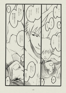 (C74) [SikokuBlue (Matsumoto Aya)] Seishun no Dekishi Karada (Bleach) - page 44