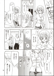 (C62) [KURIONE-SHA (YU-RI)] Shiawase Punch! 3 (One Piece) - page 9