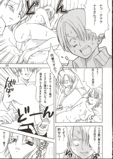 (C62) [KURIONE-SHA (YU-RI)] Shiawase Punch! 3 (One Piece) - page 28
