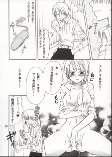 (C62) [KURIONE-SHA (YU-RI)] Shiawase Punch! 3 (One Piece) - page 27