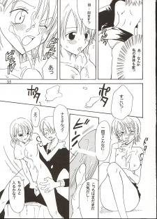 (C62) [KURIONE-SHA (YU-RI)] Shiawase Punch! 3 (One Piece) - page 34