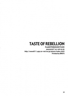 [PLANET PORNO (Yamane)] Taste of Rebellion (Yotsubato!) - page 29