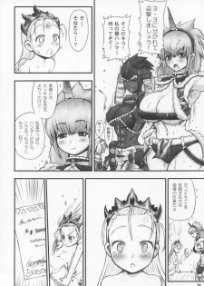 (C74) [Arsenothelus (Rebis)] Wagamama Oujo no Hunter dai Renzoku Shuryou! (Monster Hunter) - page 23