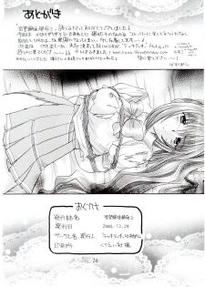 (C67) [TecchiTecchi (YUZU-PON)] Kimi ga nozomu eien zettai zetsumei 2 (Kimi ga Nozomu Eien) - page 25