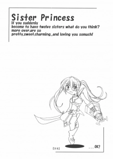 (CR31) [Yoru no Benkyoukai (Fumihiro)] Chikage Nikki (Sister Princess) - page 34