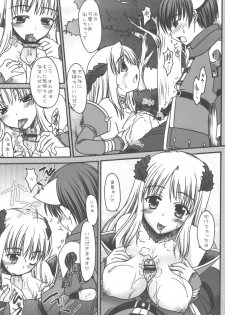 (C75) [Iiwake Gaisya (Shigemiya Kyouhei)] Koori Sara-san to Kaminari Sara-kun. (Fantasy Earth Zero) - page 8
