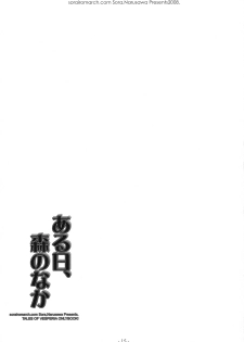 (C75) [Sorairo March (Narusawa Sora) Aruhi, Mori no Naka (Tales of Vesperia) - page 14
