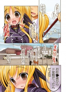 (C75) [STUDIO HUAN (Raidon)] New Fate-chan. Mahiru no Rojou Choukyou Hen ALL Full Color Soushuuhen (Mahou Shoujo Lyrical Nanoha) - page 28