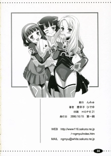 (Maiden's Garden) [Ngmyu (Tohgarashi Hideyu)] Chiisa na Tamanegi no Kinoshita de (Simoun) - page 34