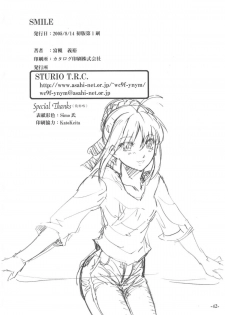 (C68) [Studio T.R.C. (Fuzuki Yoshihiro)] SMILE (Fate/stay night) - page 41