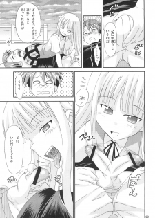 (C71) [SUKOBURUMER'S (elf.k, Lei, Tonbi)] Kokumaro Evangeline (Mahou Sensei Negima!) - page 8