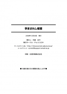 (C75) [Chococornet (Tenro Aya)] Haramasareshi Himegimi (Dragon Quest IV) - page 33