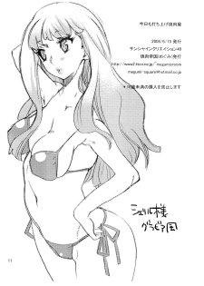 (SC40) [Yakiniku Teikoku (Megumi)] Kyou mo Uchiage Yakiniku ya (Macross Frontier) - page 11