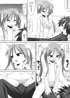 [Santouhei Shidan (Satou Santouhei)] Alcohol wa Nousaibou o Hakai Suru (Lucky Star) [Digital] - page 7