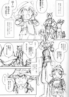 [Circle Credit (Akikan)] Kanjuku Mithran Tarutaru (Final Fantasy XI) - page 2