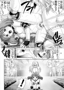 (CC12) [Raijinkai (Harukigenia)] Ranka no Jijou 1 Mesuinu Roshutsu Choukyou | Ranka's Circumstances One Shot (Macross Frontier) - page 21