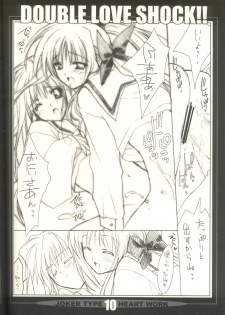 (CR33) [HEART WORK, JOKER TYPE (Suzuhira Hiro, Nishimata Aoi)] Double Love Shock!! (Futakoi) - page 9