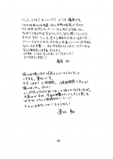 (Reitaisai 6) [Amadeus no Isan (Fujihara Shu, Aoba Shou)] FESTA! (Touhou Project) - page 29
