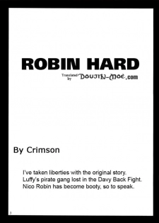 [Crimson Comics (Carmine)] Robin Hard (One Piece) [English] - page 2