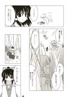 (SC27) [SeaFox (Kirisaki Byakko)] Mayou mono wa fuku o mo suteru (Touhou Project) - page 12