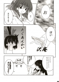 (SC27) [SeaFox (Kirisaki Byakko)] Mayou mono wa fuku o mo suteru (Touhou Project) - page 7