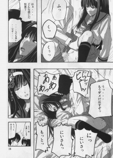 (C73) [Sokusei Maou (Bon Curry)] Chikyuu wa Aoi ga Oretachi wa Eroi. (Tsukihime, Fate/stay night) - page 35