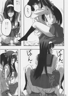 (C73) [Sokusei Maou (Bon Curry)] Chikyuu wa Aoi ga Oretachi wa Eroi. (Tsukihime, Fate/stay night) - page 34